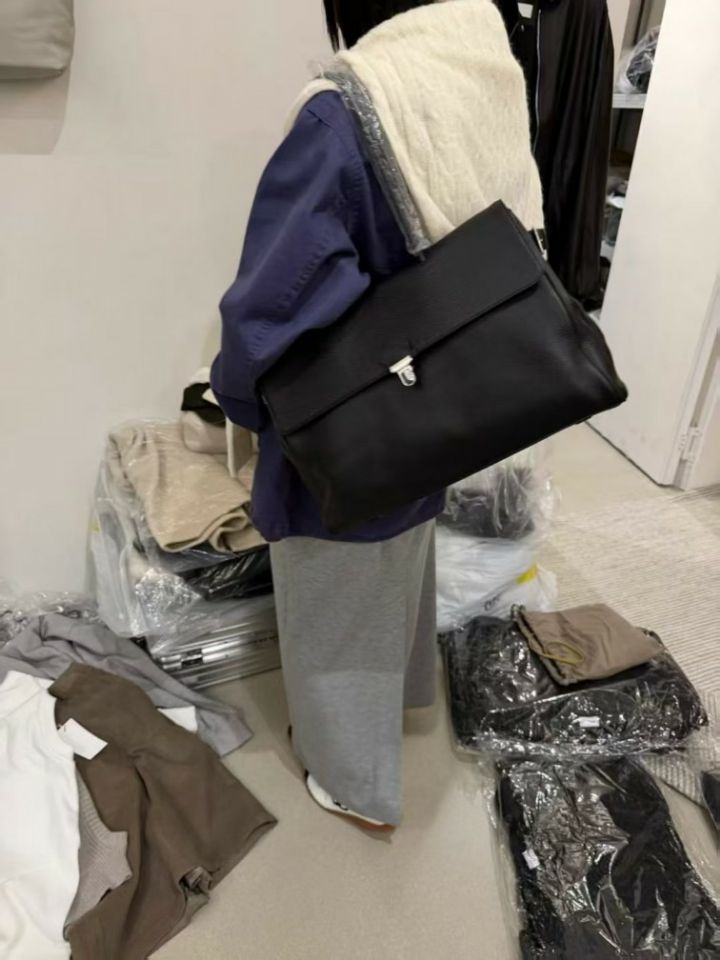 TROUVAILLE韓國直郵女裝新款真品推薦休閑單肩斜跨包牛皮TROUVAILLE單肩/斜跨包