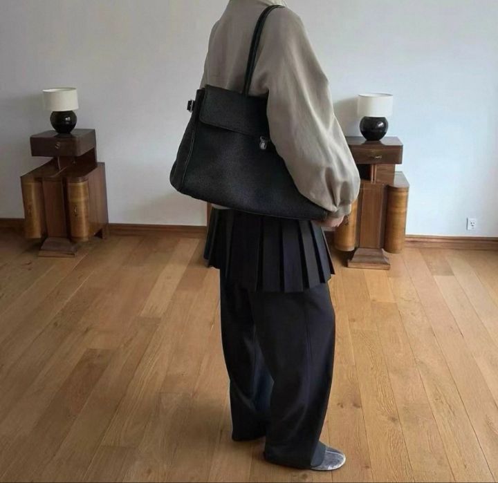 TROUVAILLE韓國直郵女裝新款真品推薦休閑單肩斜跨包牛皮TROUVAILLE單肩/斜跨包