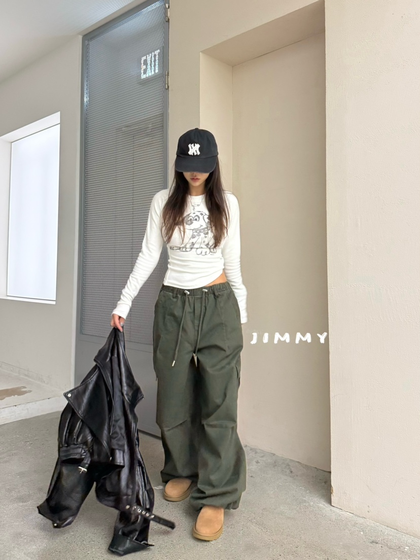 JIMMY東大門實拍女士新款真品推薦休閑熱賣人氣時尚休閑褲JIMMY/REMAKE休閑褲