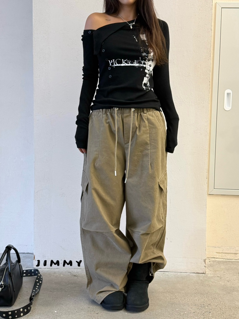 JIMMY東大門實拍女士新款真品推薦休閑熱賣人氣時尚休閑褲JIMMY/REMAKE休閑褲
