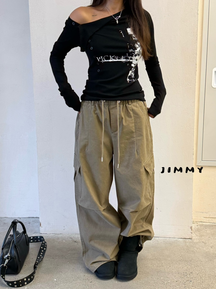 JIMMY東大門實拍女士新款真品推薦休閑熱賣人氣時尚休閑褲JIMMY/REMAKE休閑褲
