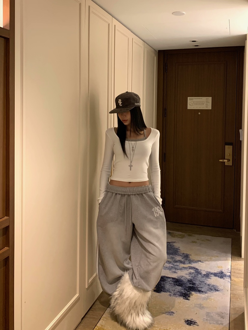 BADCALM東大門直郵女士新款休閑熱賣時尚推薦人氣真品休閑褲BADCALM休閑褲