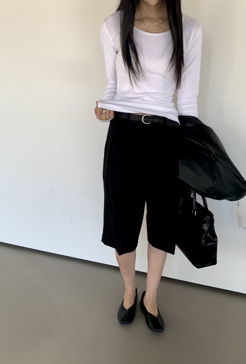 MUYBIEN韓國代購女士新款時尚人氣推薦熱賣休閑真品短褲MUYBIEN短褲