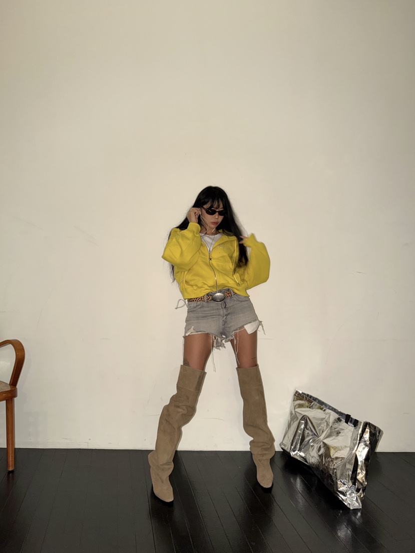 ABBEYLEE東大門直郵女士新款時尚真品推薦衛衣拉鏈連帽衫ABBEYLEE衛衣