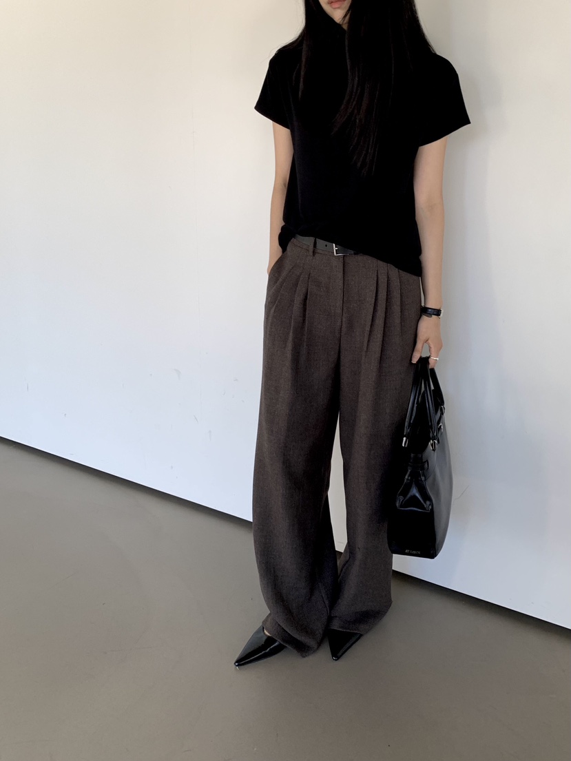 MUYBIEN東大門實拍女士新款時尚熱賣推薦人氣真品休閑休閑褲MUYBIEN休閑褲