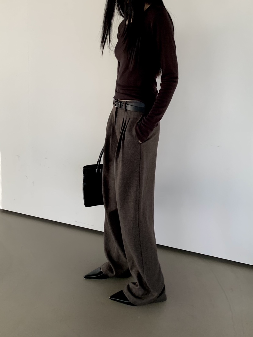 MUYBIEN東大門實拍女士新款時尚熱賣推薦人氣真品休閑休閑褲MUYBIEN休閑褲