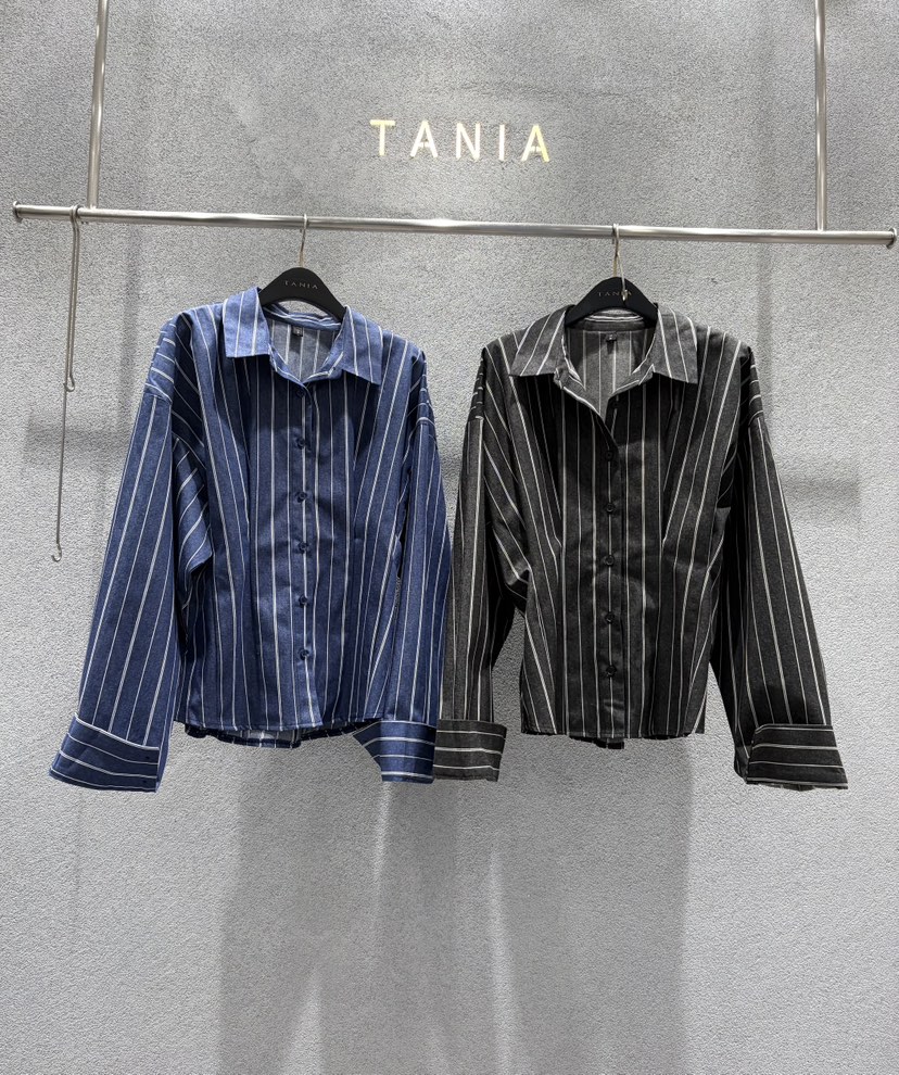 TANIA韓國直郵女裝新品時尚推薦熱賣真品休閑人氣襯衫蕾絲衫TANIA襯衫/蕾絲衫