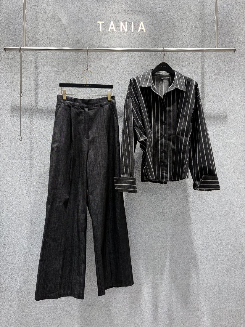 TANIA韓國直郵女裝新品時尚推薦熱賣真品休閑人氣襯衫蕾絲衫TANIA襯衫/蕾絲衫