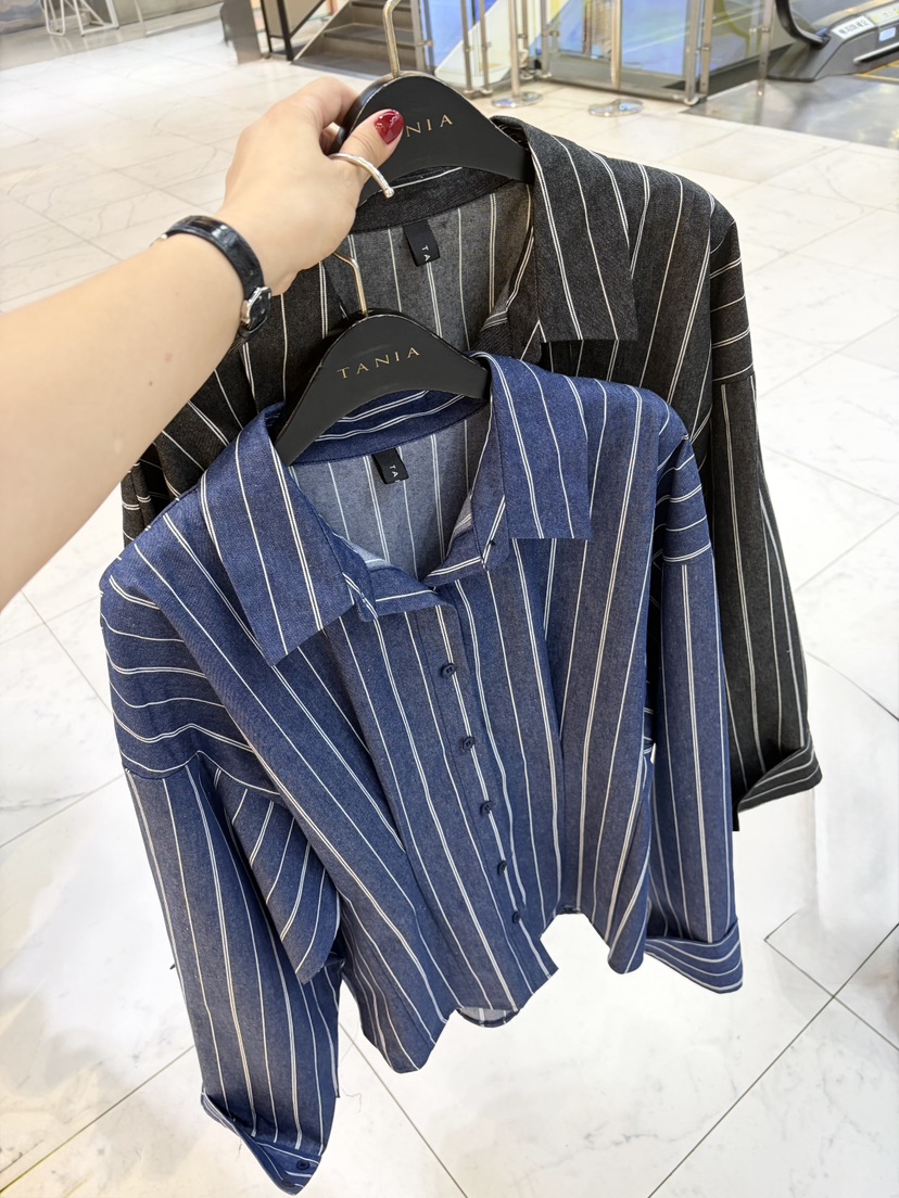 TANIA韓國直郵女裝新品時尚推薦熱賣真品休閑人氣襯衫蕾絲衫TANIA襯衫/蕾絲衫