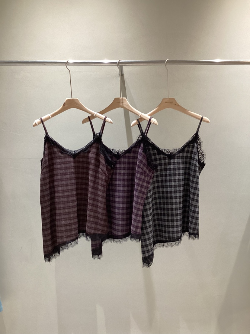 NEAR LEAP-P東大門代購女士新款熱賣真品推薦吊帶背心格紋NEAR LEAP/The N:L吊帶/背心