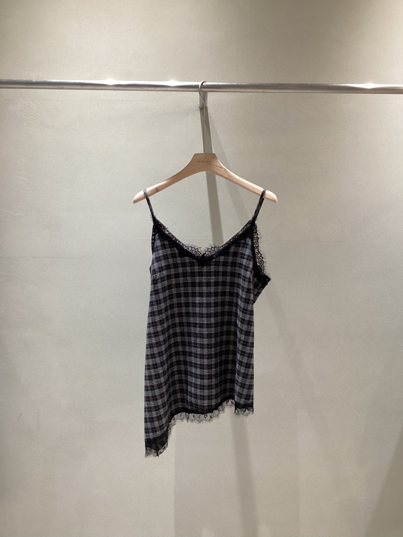 NEAR LEAP-P東大門代購女士新款熱賣真品推薦吊帶背心格紋NEAR LEAP/The N:L吊帶/背心圖色1