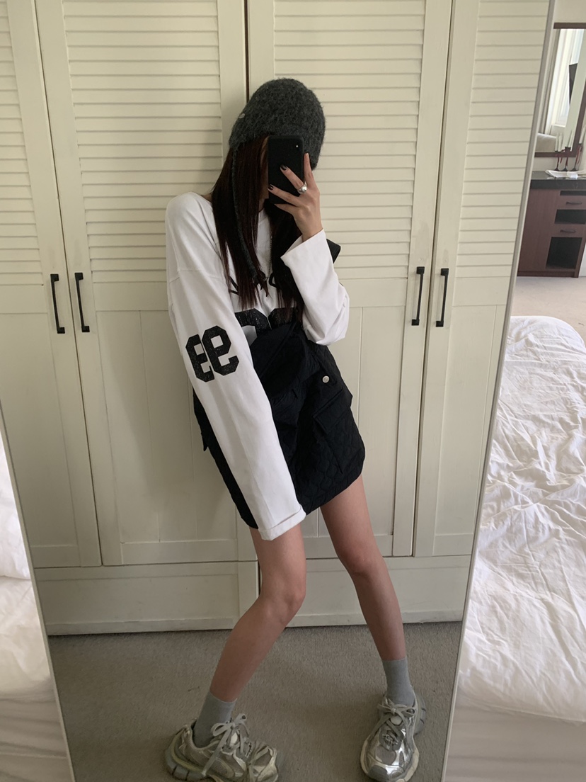 OKIE東大門直郵女士新款休閑推薦真品時尚熱賣連衣裙絎縫OKIE連衣裙