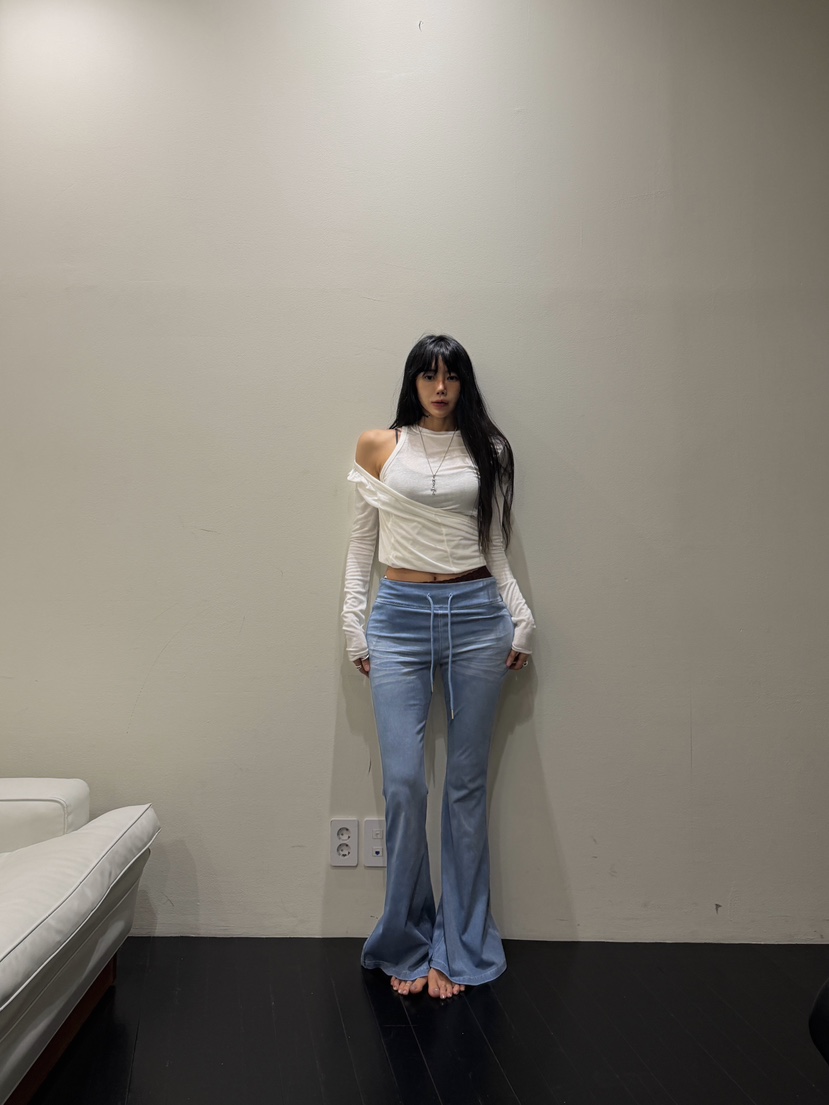 ABBEYLEE韓國直郵女裝新品時尚人氣推薦休閑真品休閑褲加厚ABBEYLEE休閑褲