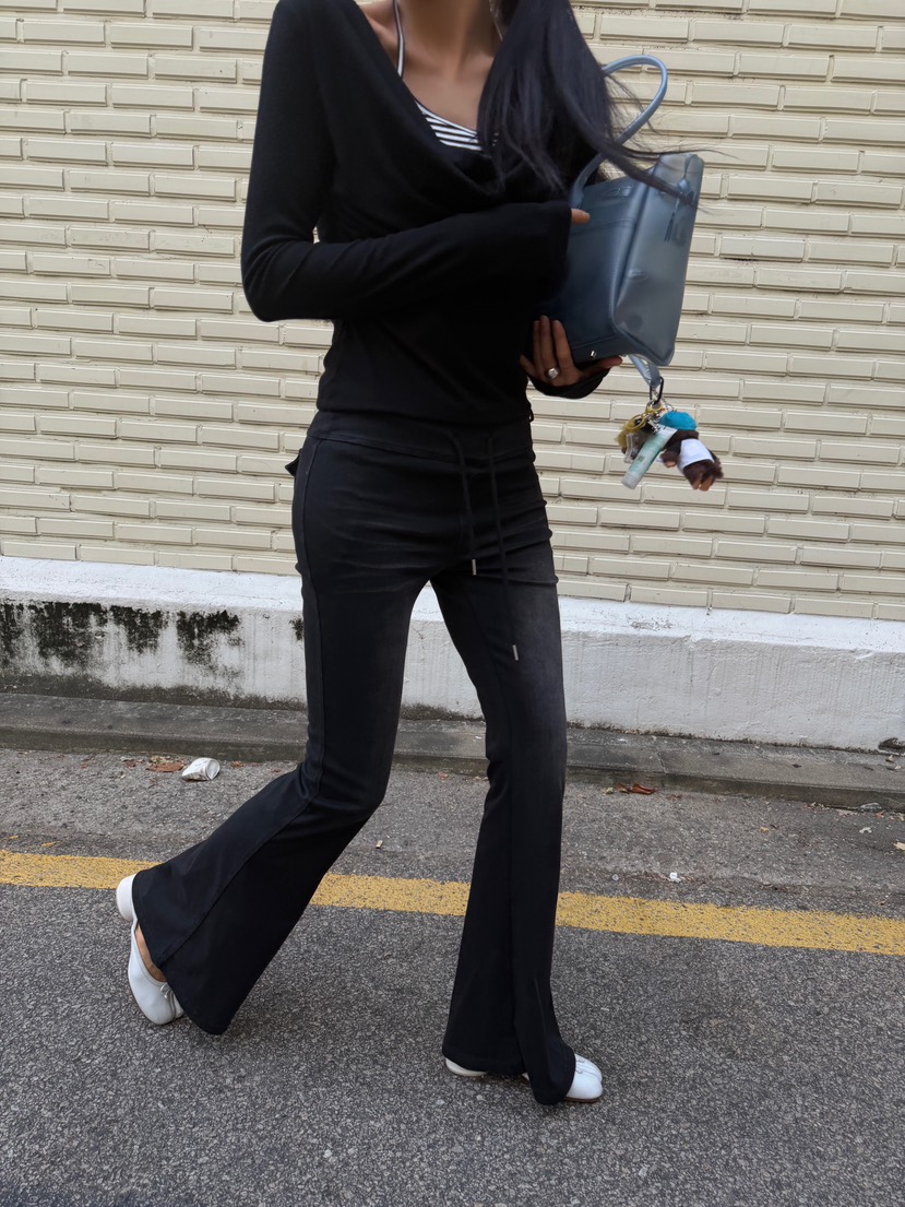 ABBEYLEE韓國直郵女裝新品時尚人氣推薦休閑真品休閑褲加厚ABBEYLEE休閑褲