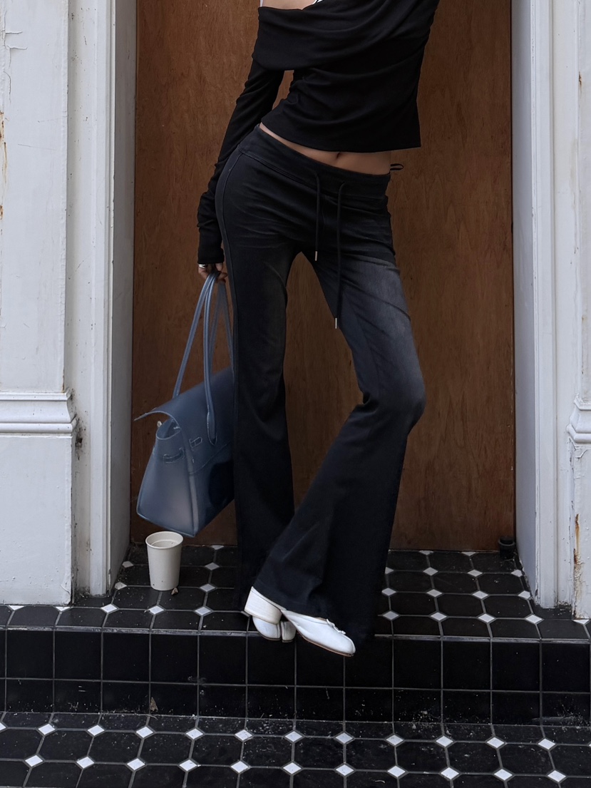 ABBEYLEE韓國直郵女裝新品時尚人氣推薦休閑真品休閑褲加厚ABBEYLEE休閑褲