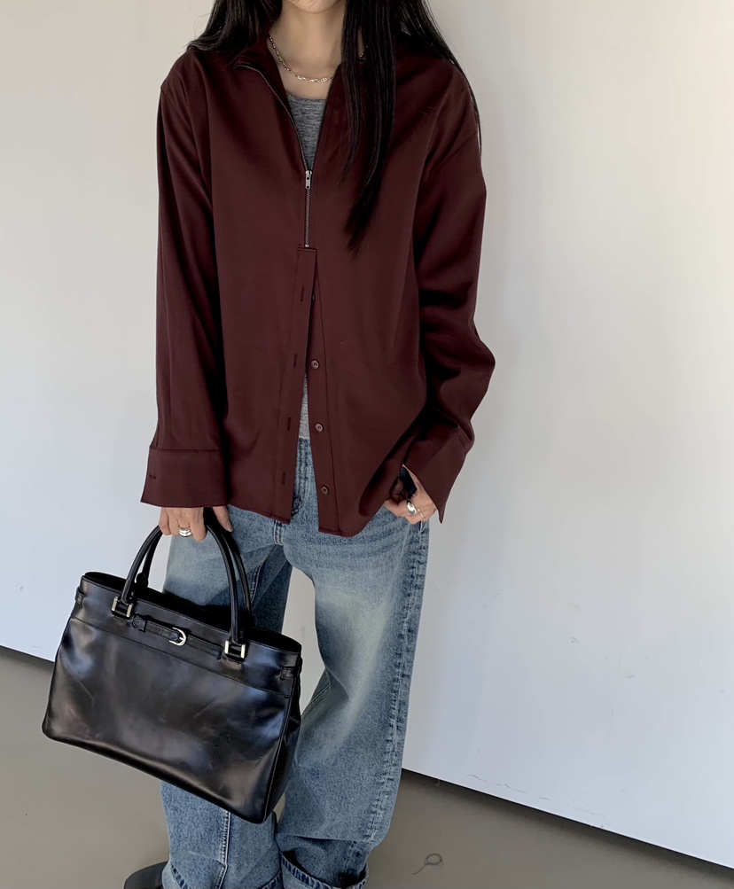 MUYBIEN東大門代購女裝新品時尚人氣熱賣休閑真品襯衫蕾絲衫MUYBIEN襯衫/蕾絲衫