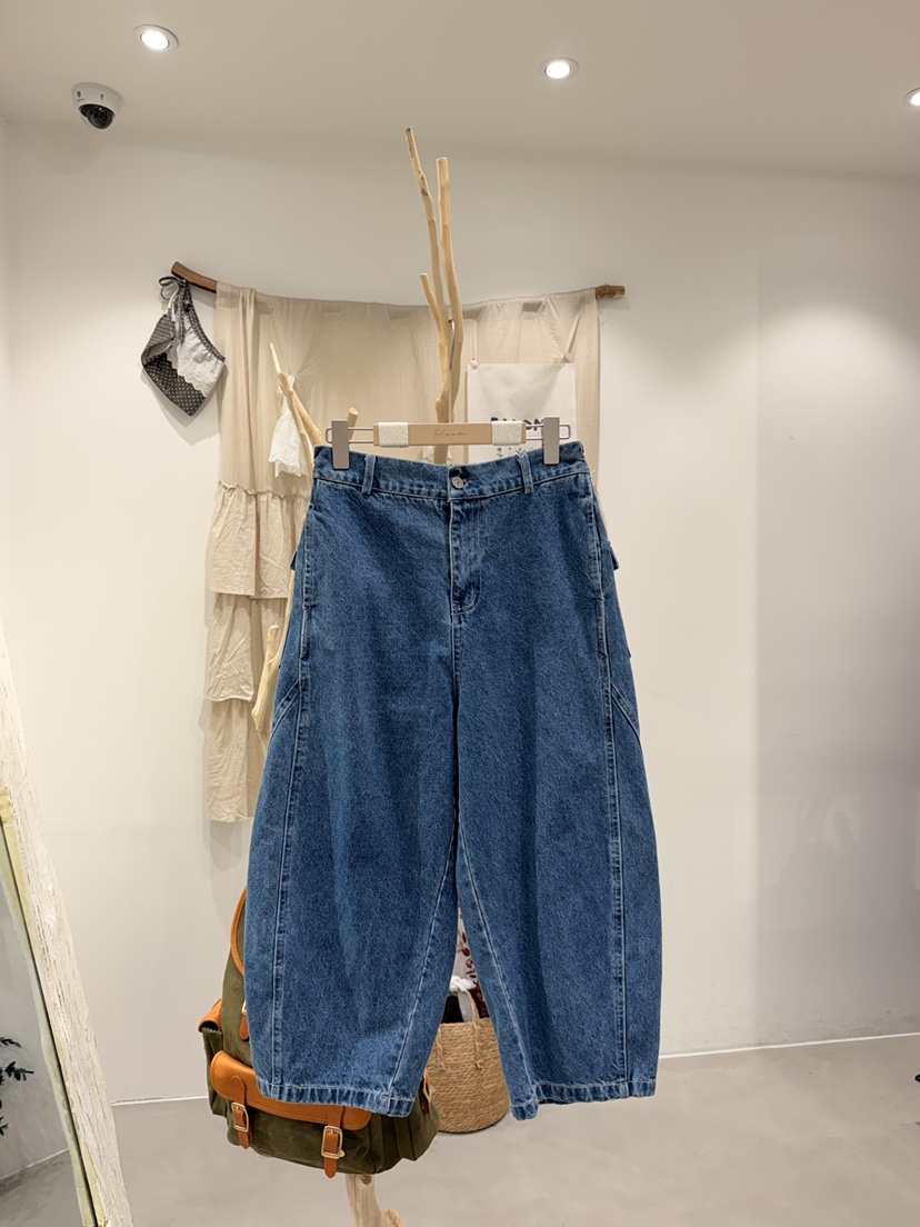 BLOOM東大門直郵女士新品時尚熱賣休閑真品推薦牛仔褲口袋BLOOM-S牛仔褲圖色1