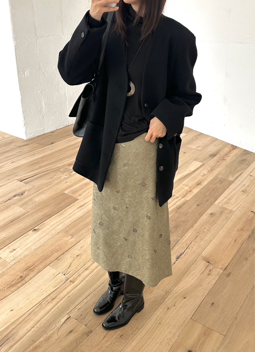 OP PER韓國直郵女裝新品真品休閑推薦熱賣時尚半身裙中短裙OPPER-simplebeige半身裙/中短裙