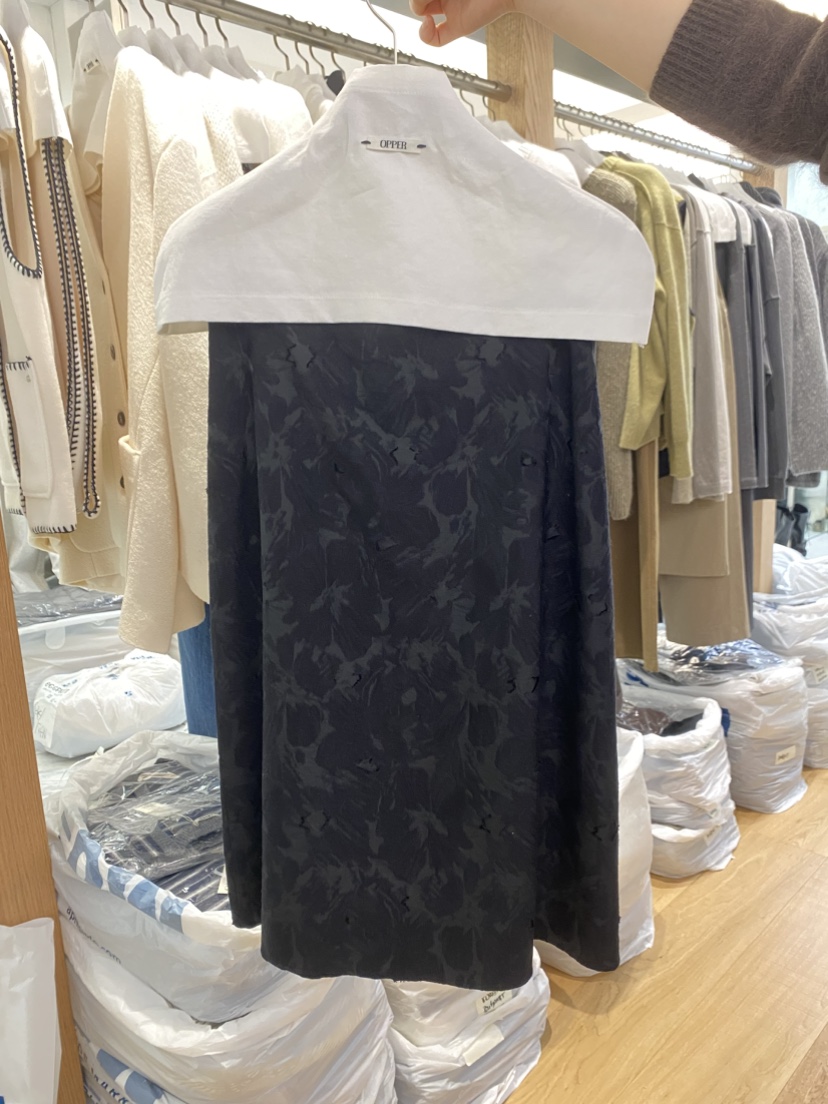 OP PER韓國直郵女裝新品真品休閑推薦熱賣時尚半身裙中短裙OPPER-simplebeige半身裙/中短裙圖色2