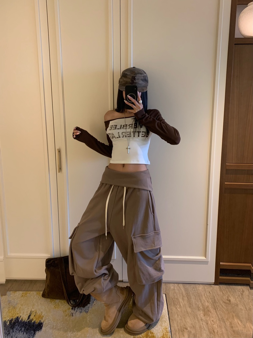 BADCALM東大門實拍女士新品推薦休閑人氣熱賣時尚真品休閑褲BADCALM休閑褲