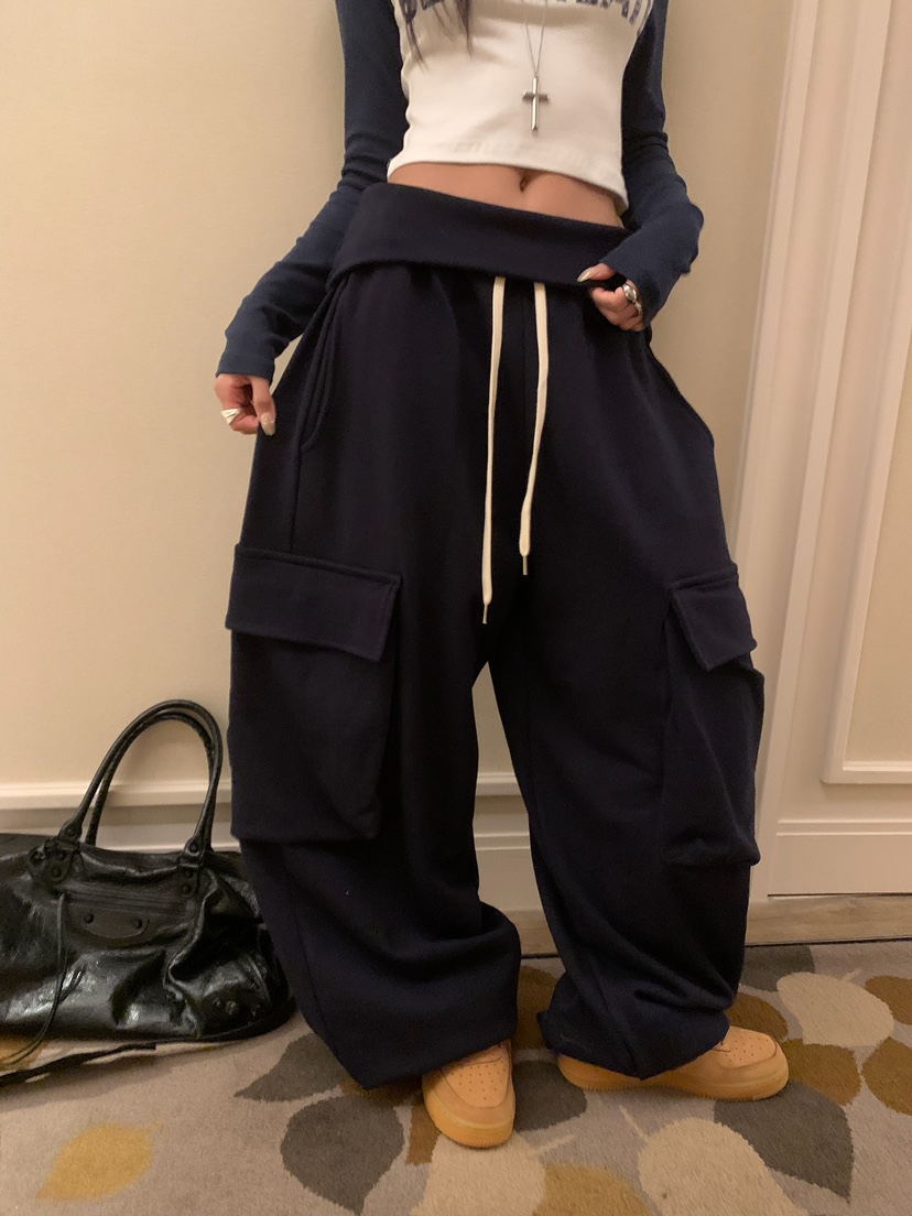 BADCALM東大門實拍女士新品推薦休閑人氣熱賣時尚真品休閑褲BADCALM休閑褲圖色3