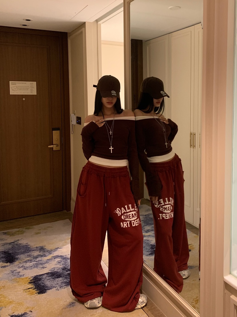 BADCALM東大門代購女士新款時尚真品熱賣休閑人氣推薦休閑褲BADCALM休閑褲