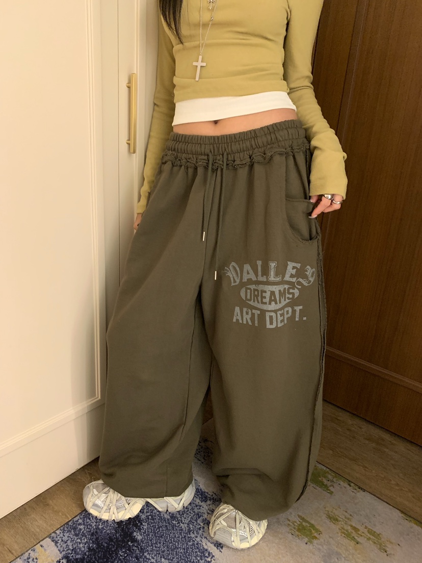 BADCALM東大門代購女士新款時尚真品熱賣休閑人氣推薦休閑褲BADCALM休閑褲圖色3