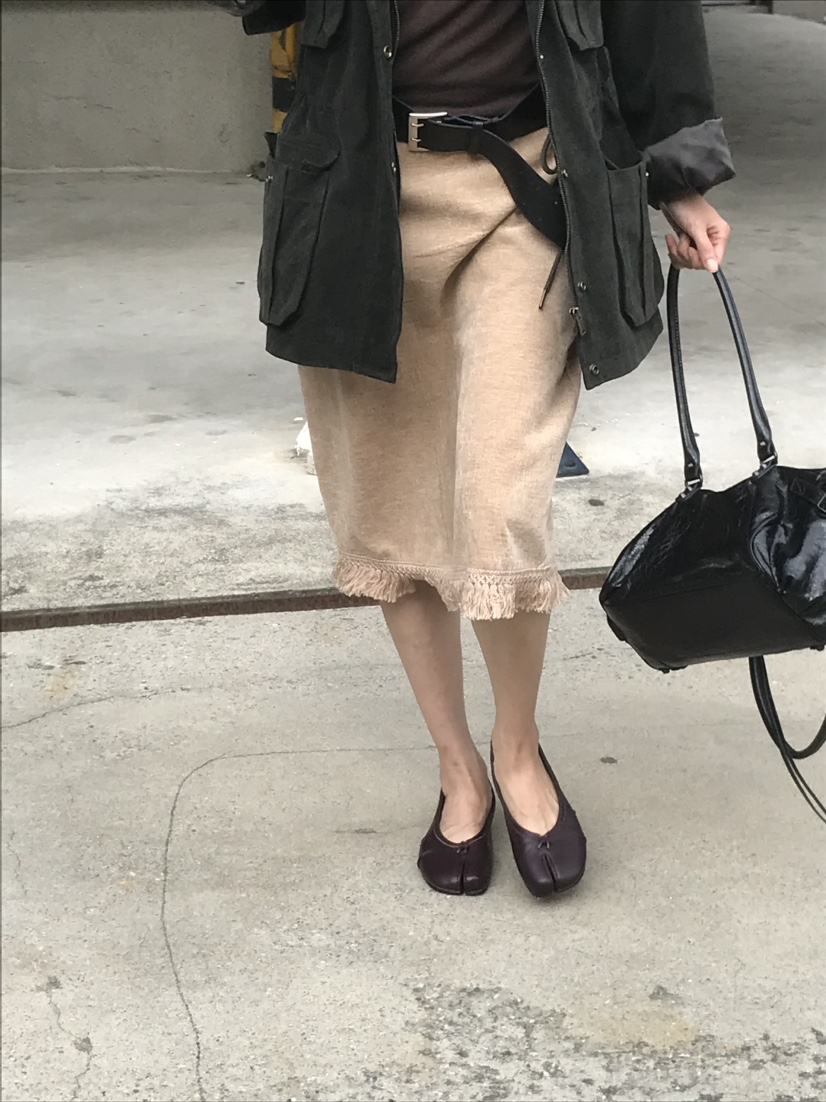 LOFN韓國代購女士新品推薦休閑時尚人氣真品半身裙中短裙LOFN半身裙/中短裙