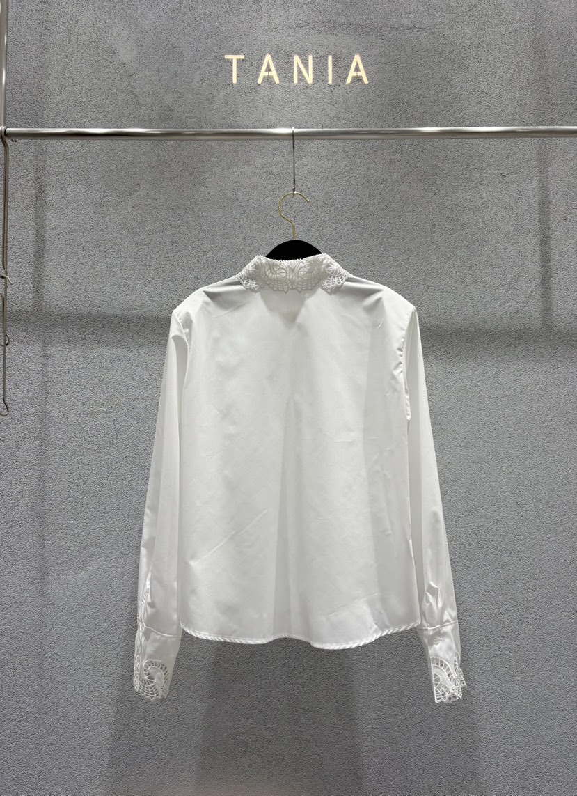 TANIA韓國代購女士新品真品休閑人氣推薦時尚熱賣襯衫蕾絲衫TANIA襯衫/蕾絲衫