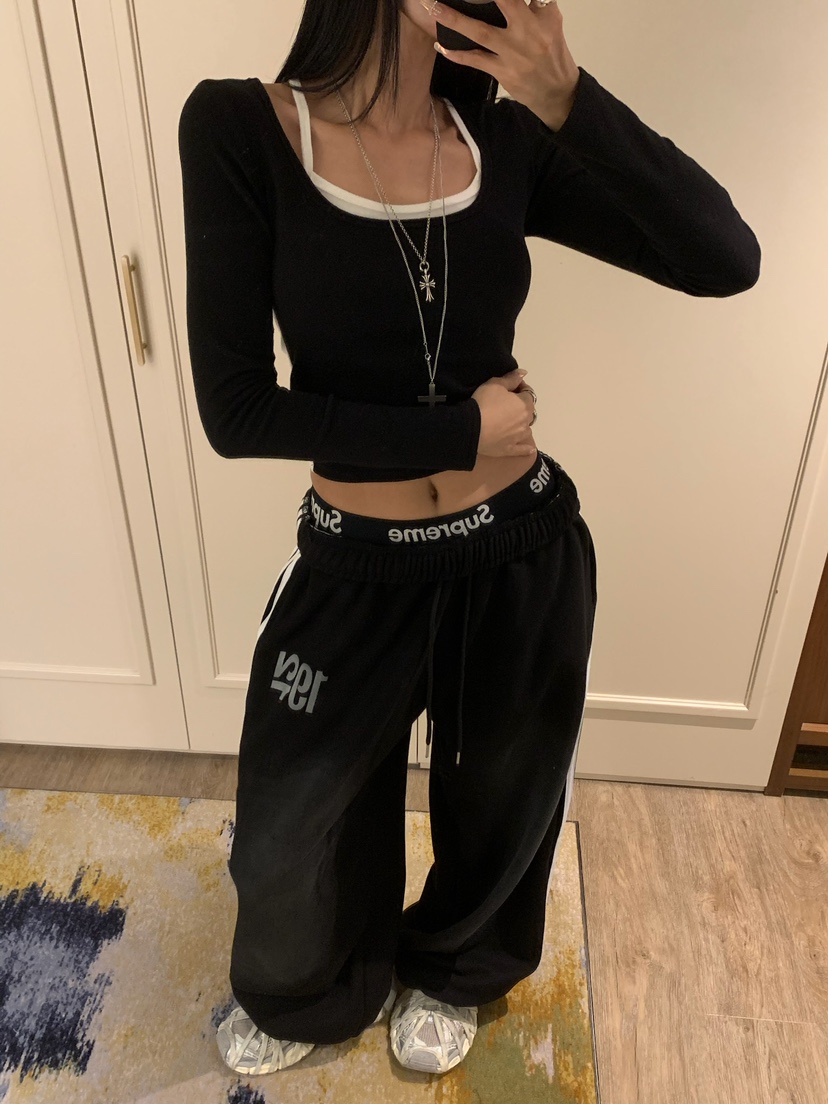 BADCALM東大門實拍女裝新品真品人氣休閑熱賣推薦長袖T恤BADCALM長袖T恤