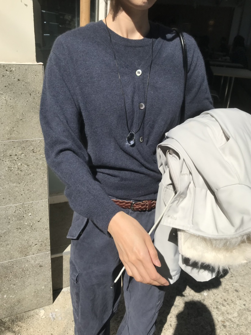 LOFN東大門實拍女裝新品熱賣時尚推薦休閑人氣真品開衫LOFN開衫