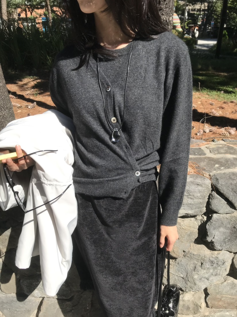 LOFN東大門實拍女裝新品熱賣時尚推薦休閑人氣真品開衫LOFN開衫