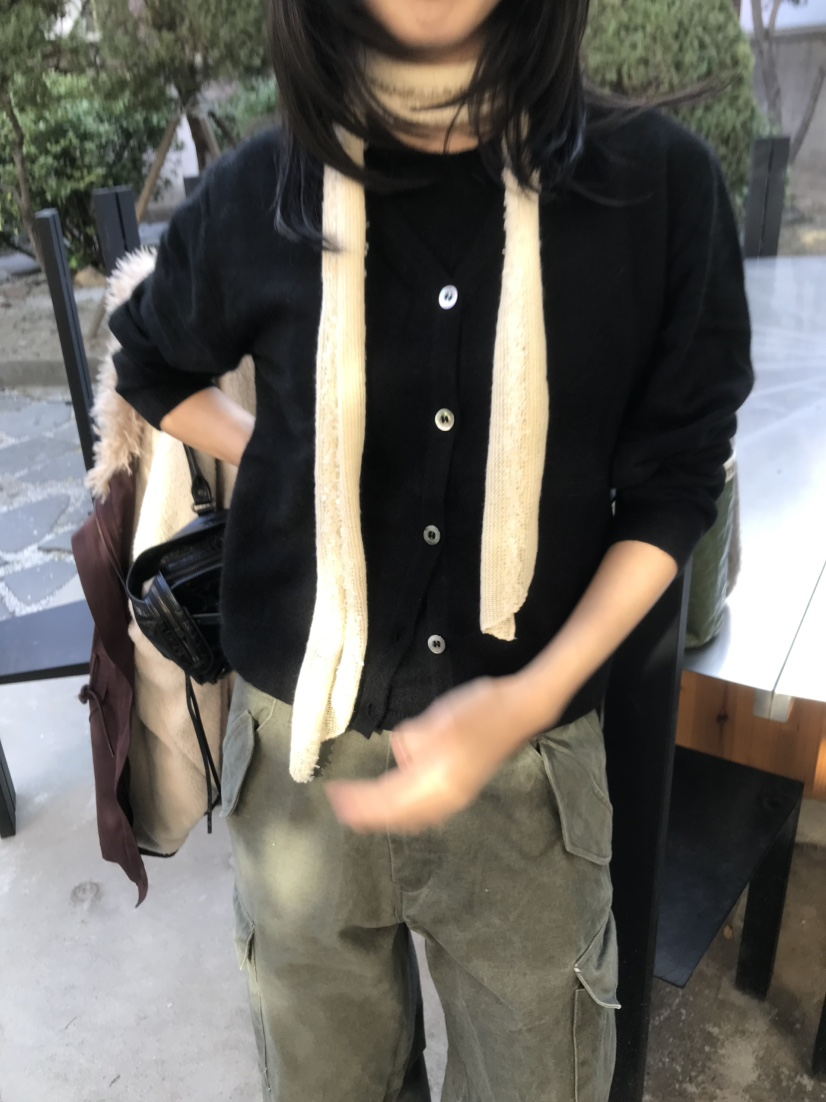 LOFN東大門實拍女裝新品熱賣時尚推薦休閑人氣真品開衫LOFN開衫
