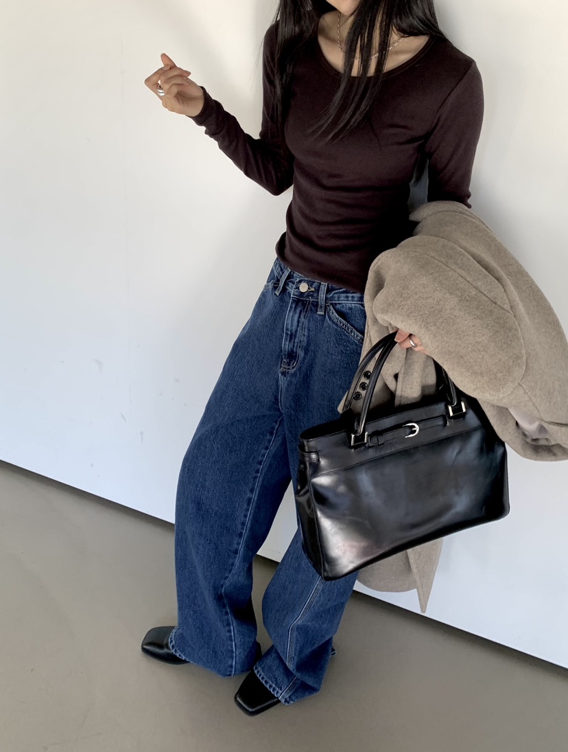 MUYBIEN東大門實拍女士新品人氣真品推薦休閑長袖T恤氨綸MUYBIEN長袖T恤