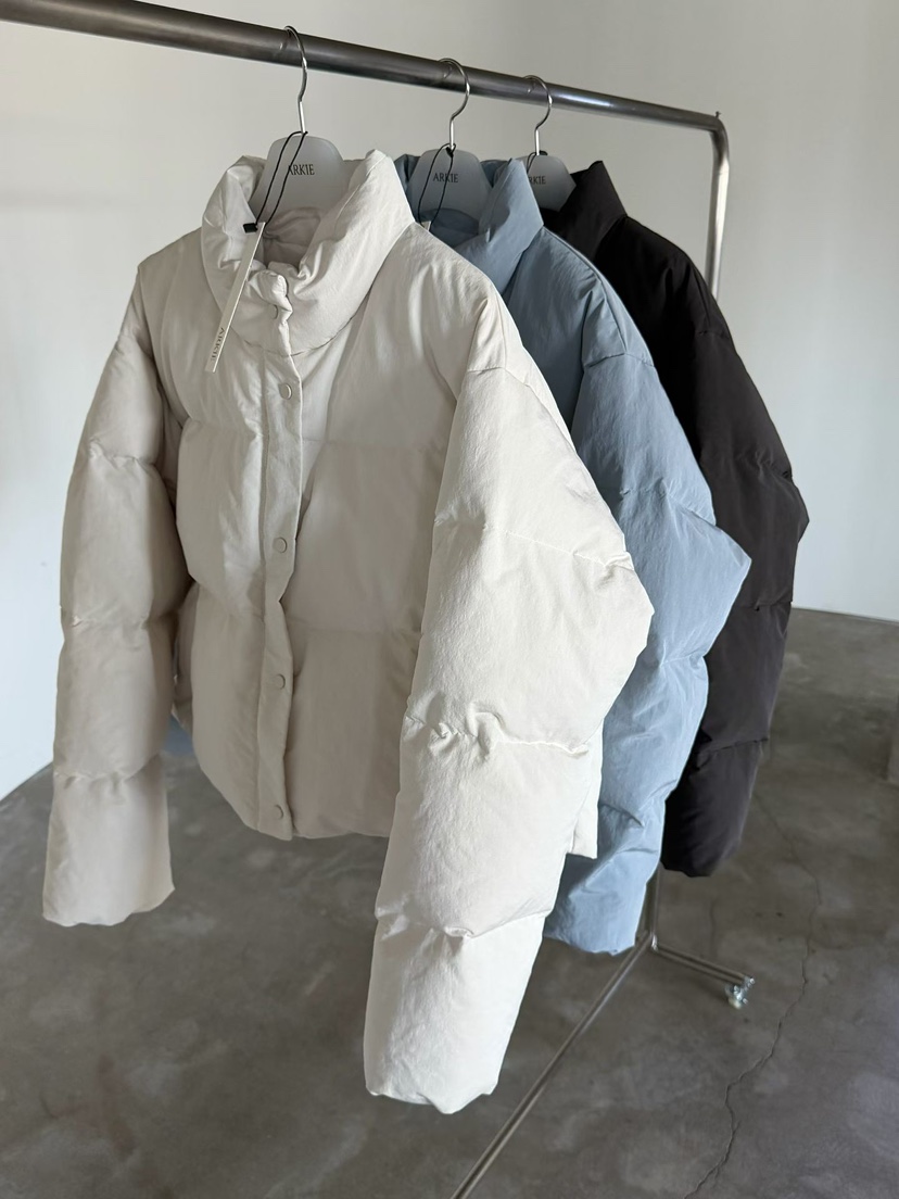 ARKIE/TAF東大門代購女士新品熱賣推薦短款羽絨服羽絨服ARKIE/TAF短款羽絨服