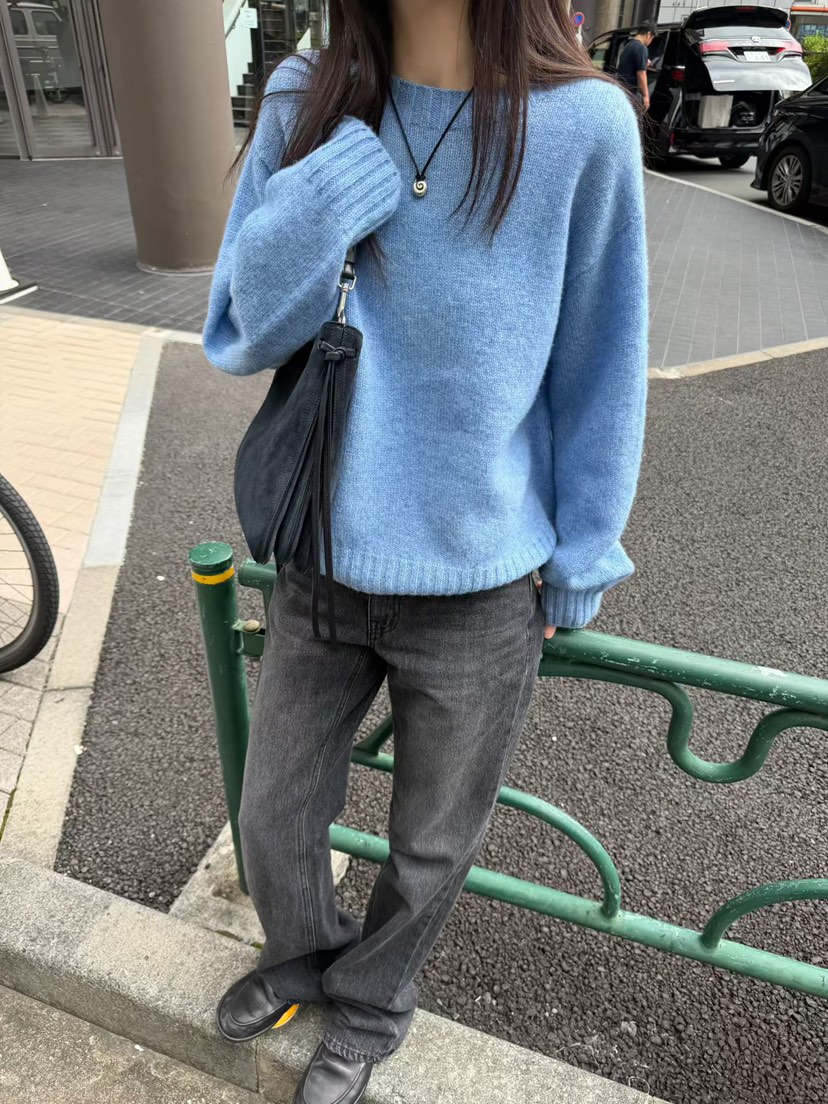 ARKIE/TAF東大門直郵女裝新款時尚熱賣推薦人氣針織衫圓領ARKIE/TAF針織衫