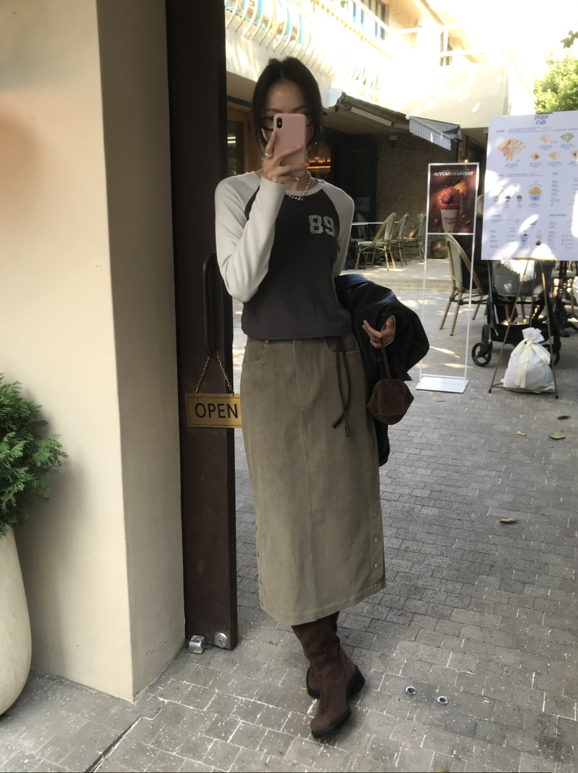 LOFN東大門代購女士新品人氣休閑真品時尚推薦熱賣長袖T恤LOFN長袖T恤