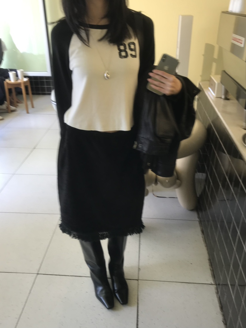 LOFN東大門代購女士新品人氣休閑真品時尚推薦熱賣長袖T恤LOFN長袖T恤