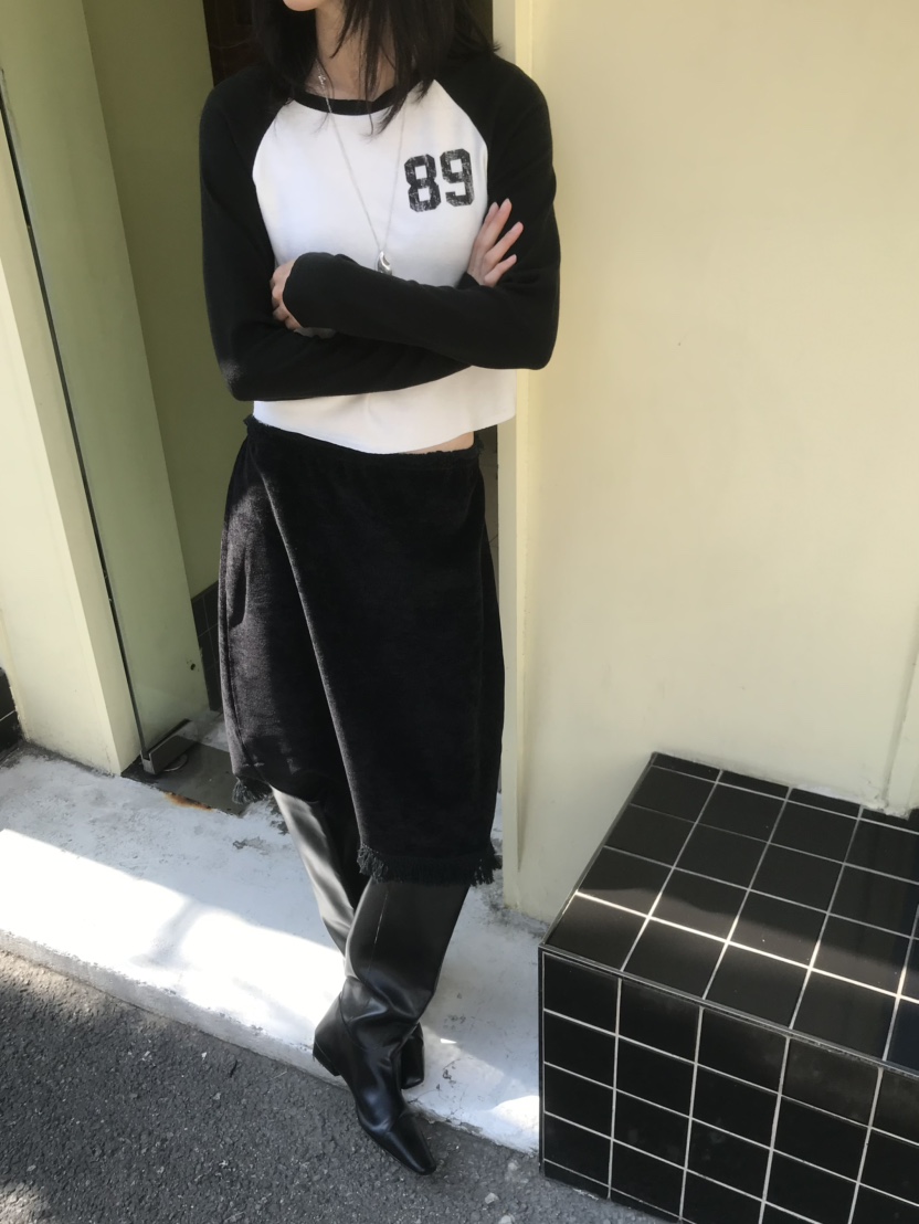 LOFN東大門代購女士新品人氣休閑真品時尚推薦熱賣長袖T恤LOFN長袖T恤
