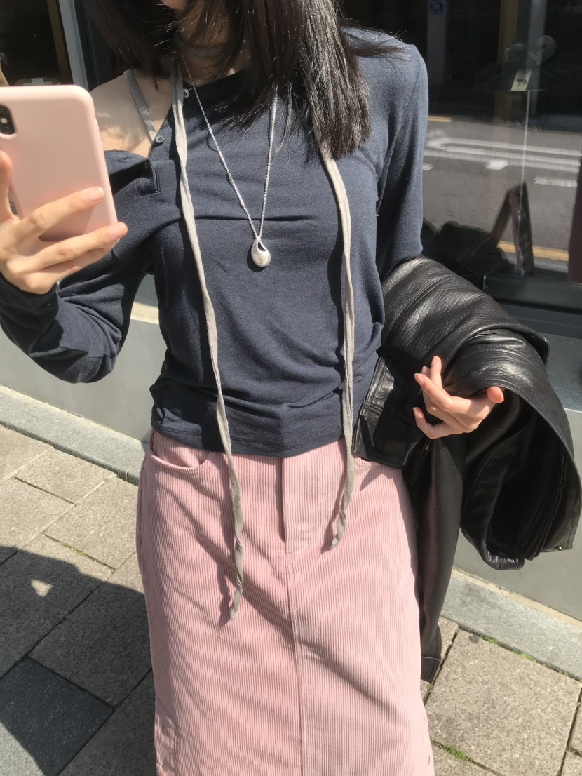 LOFN東大門代購女裝新款推薦熱賣時尚人氣真品休閑長袖T恤LOFN長袖T恤