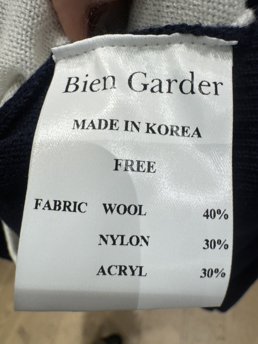 BIEN GARDER韓國直郵女裝新款時尚熱賣休閑推薦真品針織衫BIEN GARDER針織衫