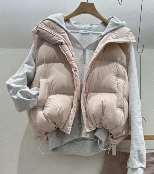 RE:FRESH-L韓國代購女裝新款時尚休閑真品人氣推薦馬甲填充RE:FRESH-L馬甲圖色2
