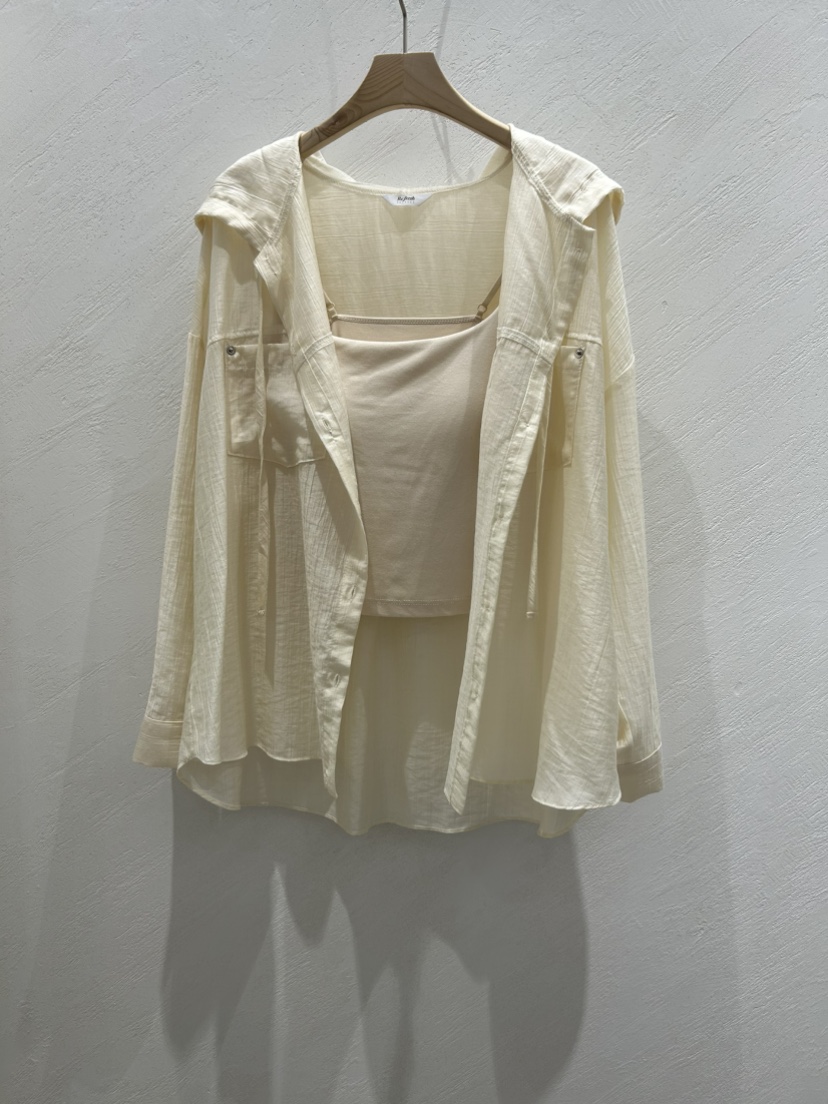 RE:FRESH-L東大門實拍女裝新款真品休閑襯衫蕾絲衫不含內搭RE:FRESH-L襯衫/蕾絲衫圖色1