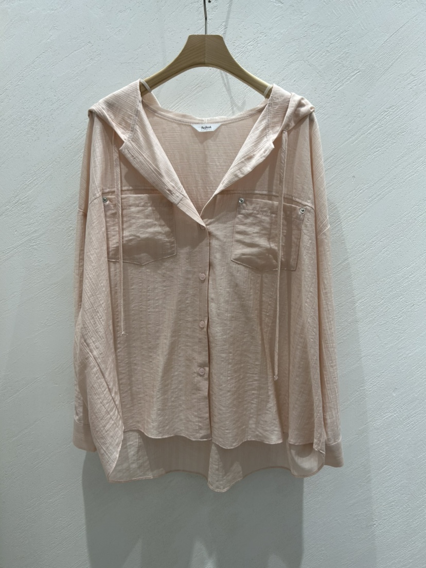 RE:FRESH-L東大門實拍女裝新款真品休閑襯衫蕾絲衫不含內搭RE:FRESH-L襯衫/蕾絲衫圖色2