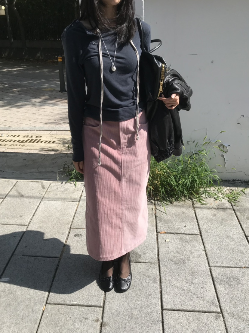 LOFN東大門實拍女裝新品真品時尚人氣熱賣推薦休閑長裙LOFN長裙