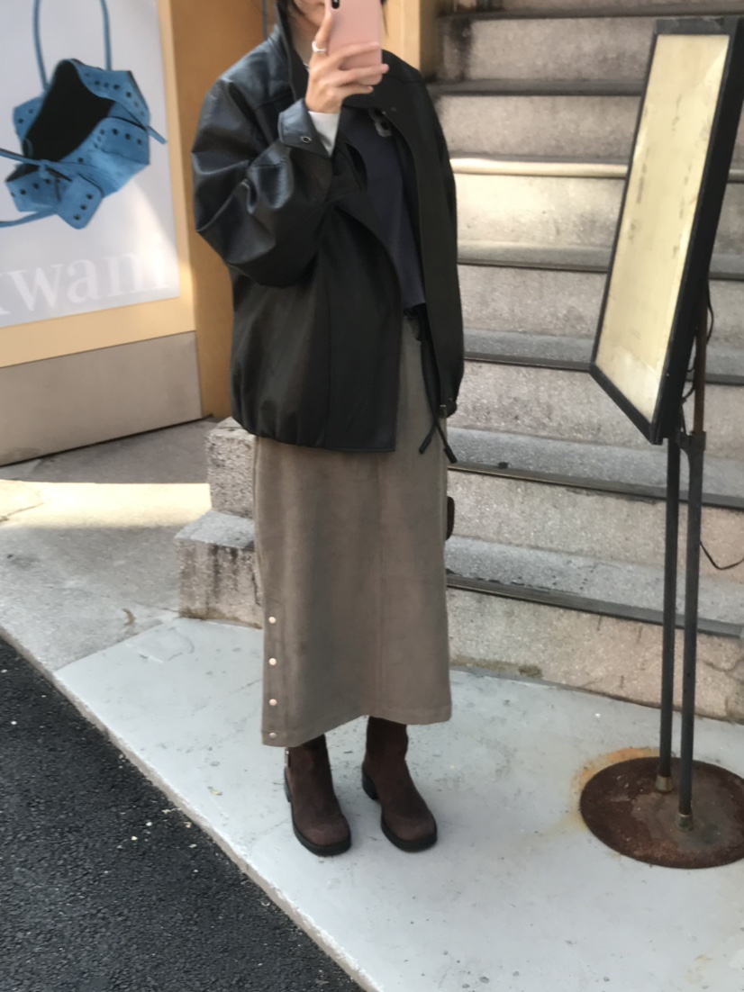 LOFN東大門實拍女裝新品真品時尚人氣熱賣推薦休閑長裙LOFN長裙