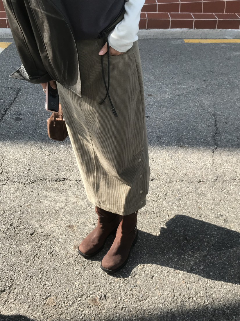 LOFN東大門實拍女裝新品真品時尚人氣熱賣推薦休閑長裙LOFN長裙