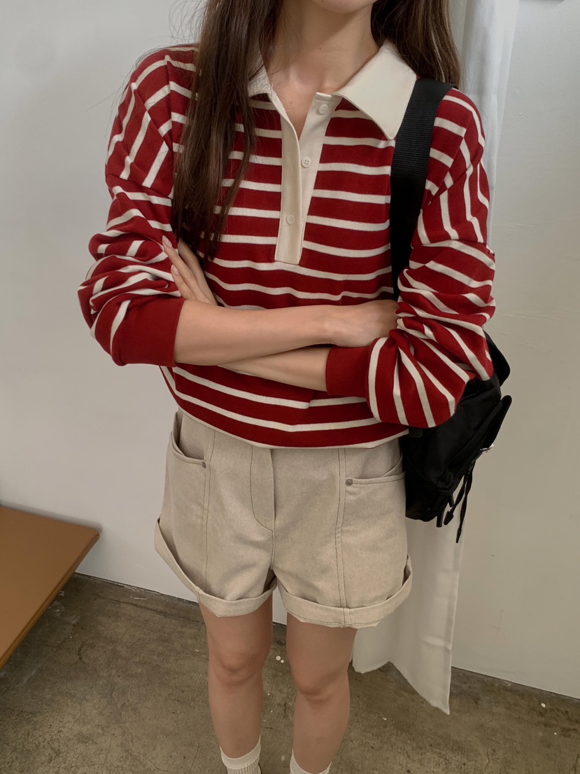 RE:FRESH-L東大門直郵女士新款推薦時尚休閑熱賣長袖T恤RE:FRESH-L長袖T恤