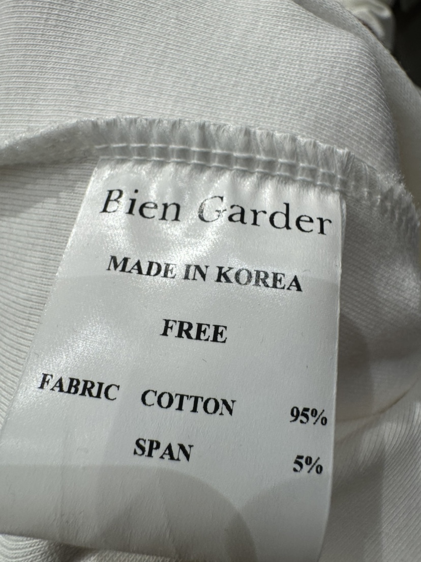 BIEN GARDER東大門實拍女士新品休閑時尚熱賣真品人氣T恤BIEN GARDERT恤