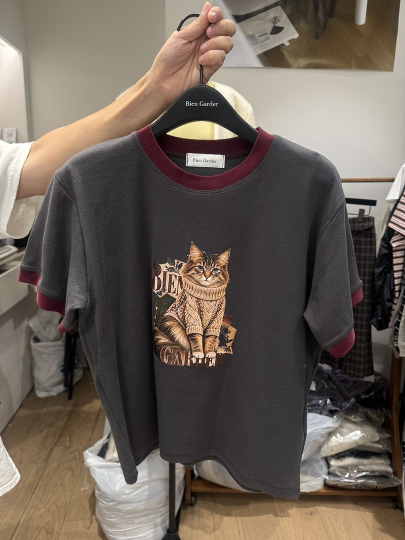 BIEN GARDER東大門實拍女士新品休閑時尚熱賣真品人氣T恤BIEN GARDERT恤圖色1
